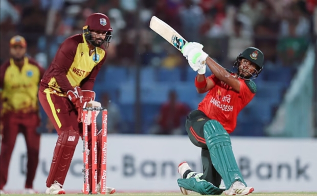 তানজিদ তামিমের দুর্দান্ত ব্যাটিংয়ে বাংলাদেশের সংগ্রহ ১৫১ রান