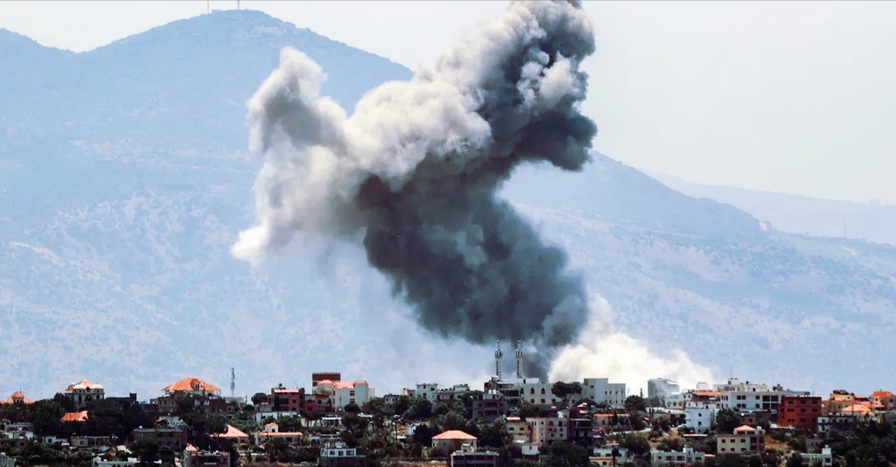 লেবাননে ইসরায়েলের ড্রোন হামলার ঘটনাস্থল