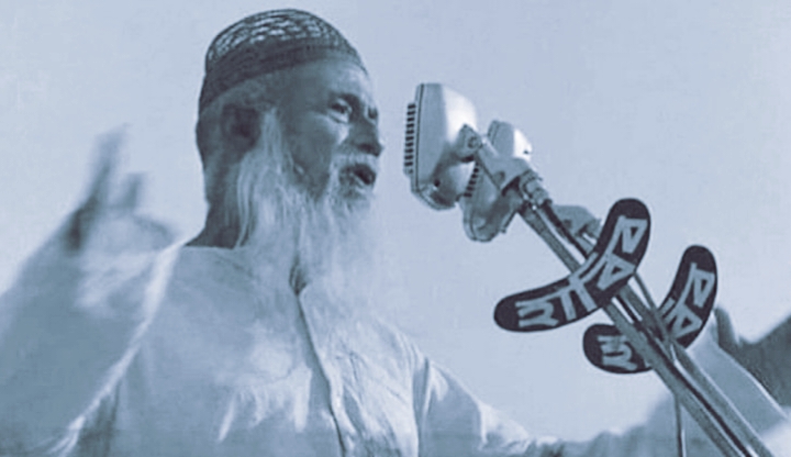 মওলানা ভাসানীর প্রতিকৃতি