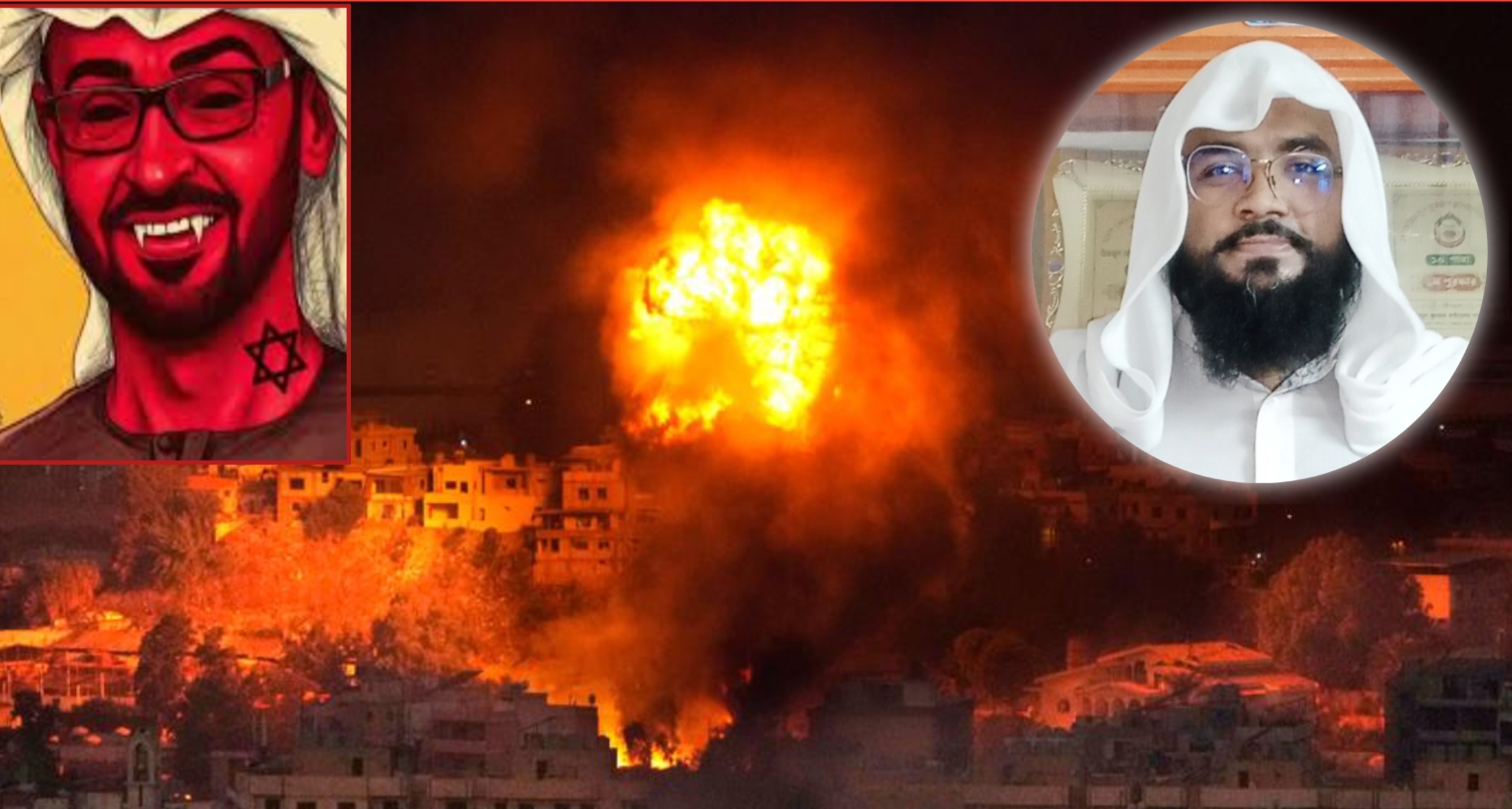 লেবাননে ইসরাইলি বিমান হামলা এবং ধ্বংসযজ্ঞের ছবি