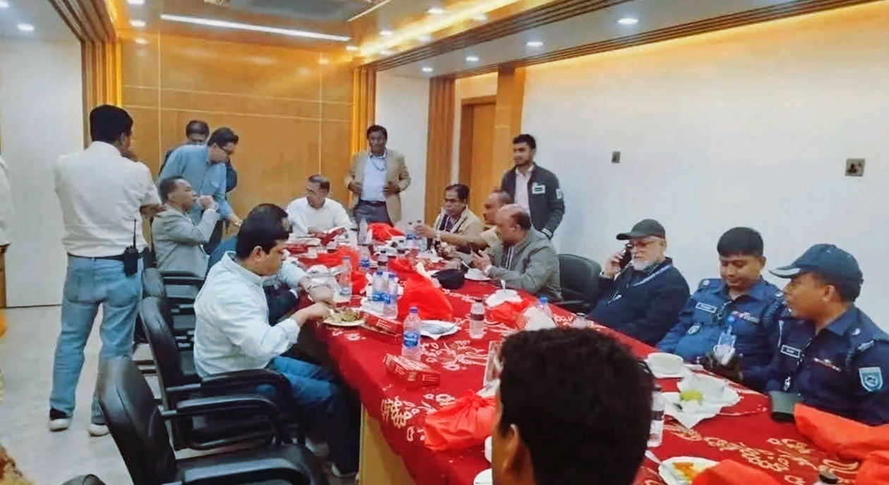 নীলফামারী ২ আসনে বিএনপি প্রার্থীর নির্বাচনী সভা