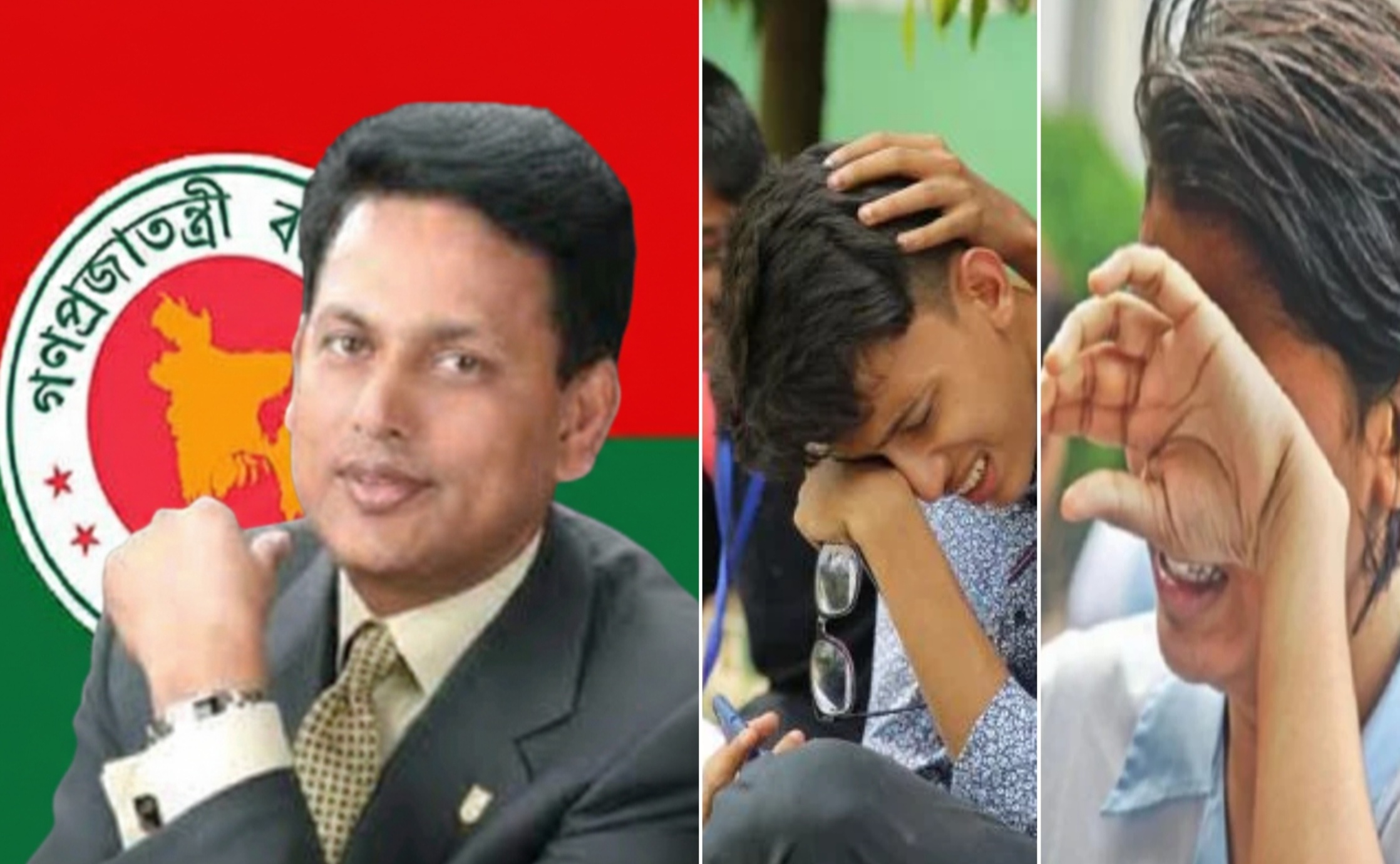 শপথ নিচ্ছেন শিক্ষামন্ত্রী এহসানুল হক মিলন