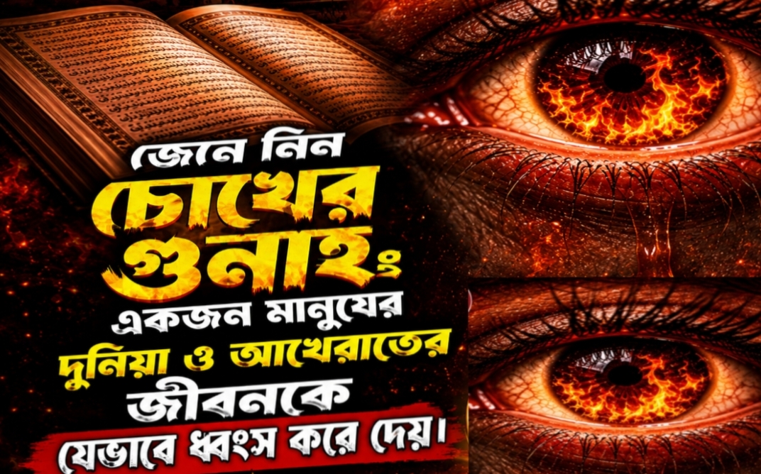 নারী ও পুরুষ উভয়ের জন্য দৃষ্টি সংযত রাখা এবং চোখের গুনাহ থেকে বেঁচে থাকার ইসলামিক নির্দেশনা